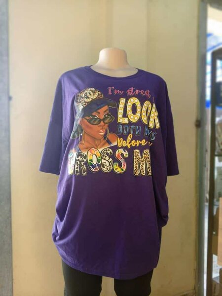 Ladies customized T-shirts