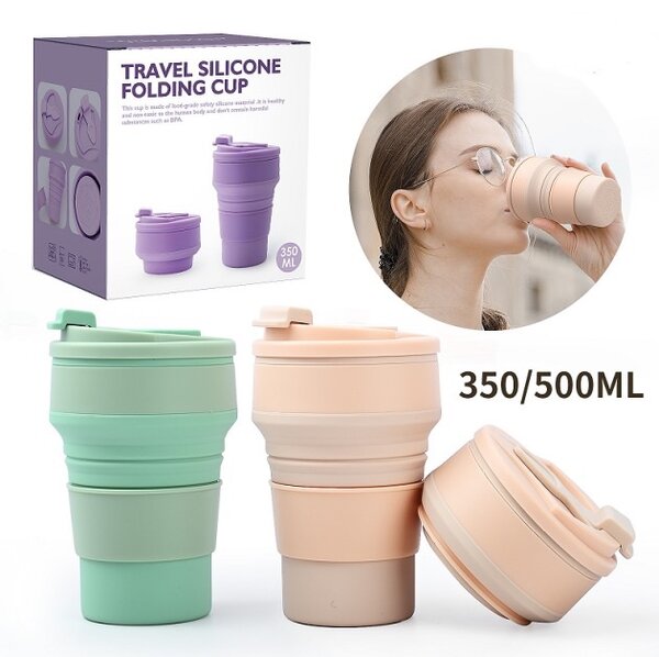 Silicone Folding Cup (350ml)