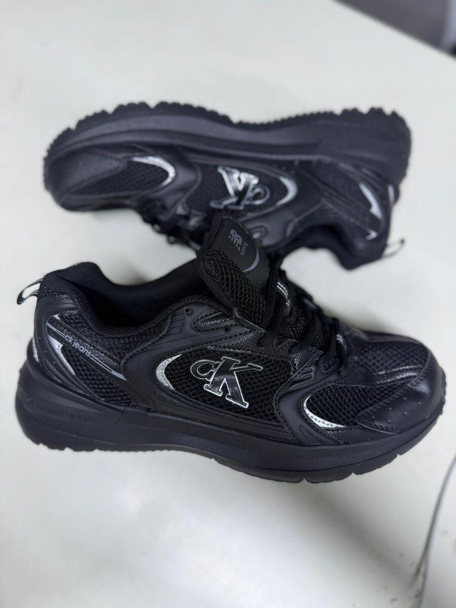 Baskets noires Calvin Klein