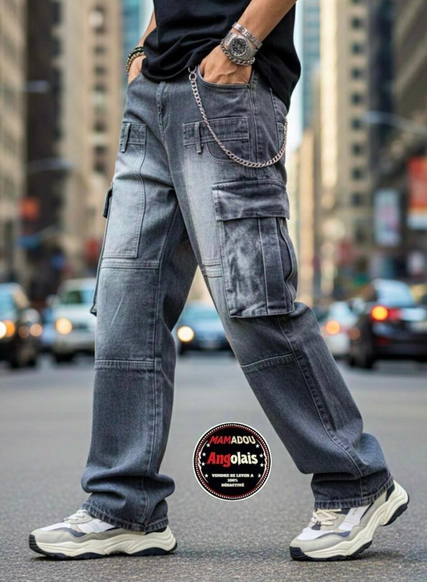 Pantalons Cargo Streetwear Homme