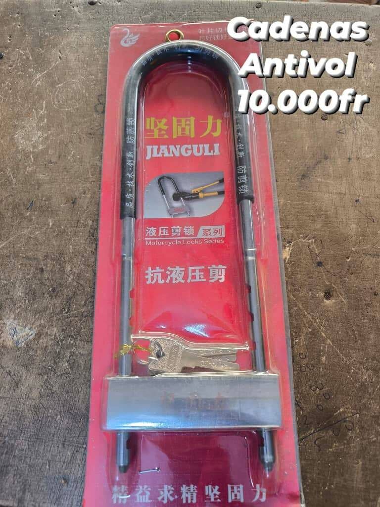 Cadenas antivol vélo robuste