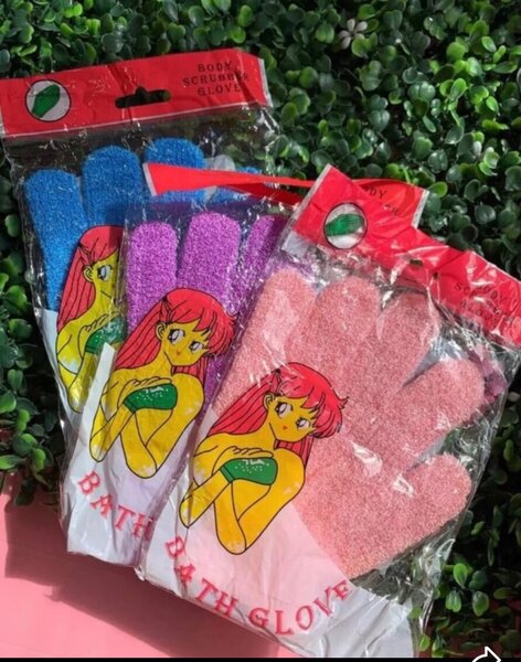 Gants de Bain Exfoliants