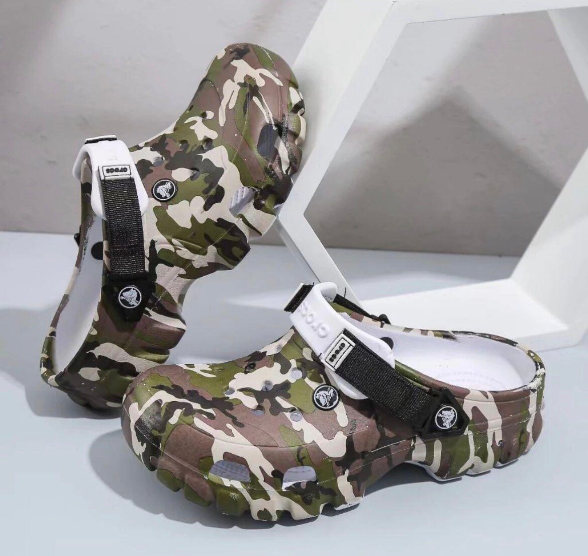 Sabots Crocs Camouflage
