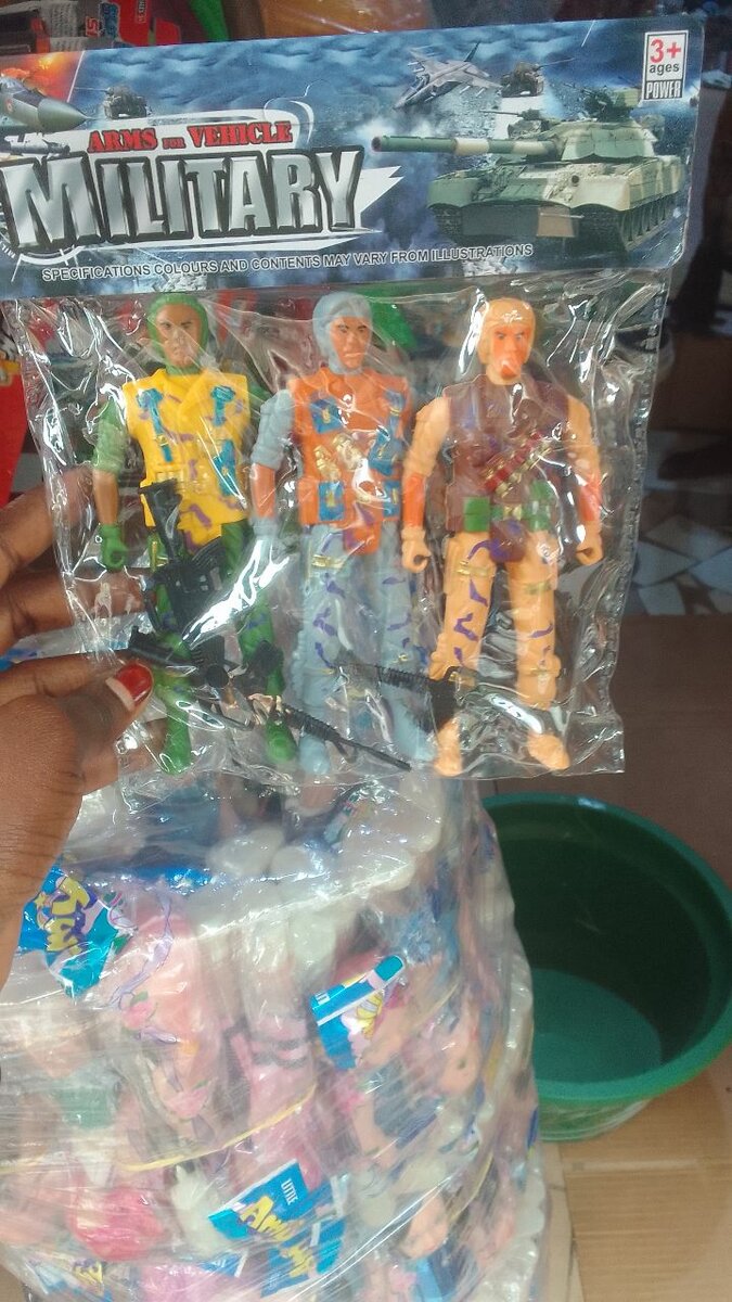 Figurines d'action militaires