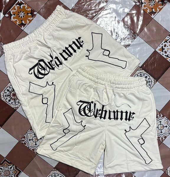 Shorts streetwear "Welcome"