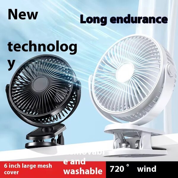 Mini ventilateur à pince 360
