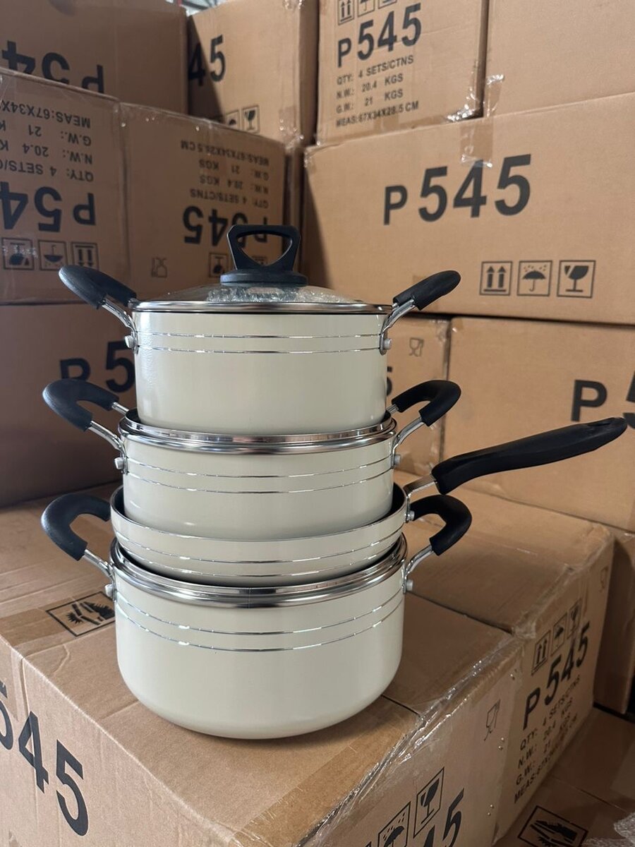 Set de casseroles anti-adhésives