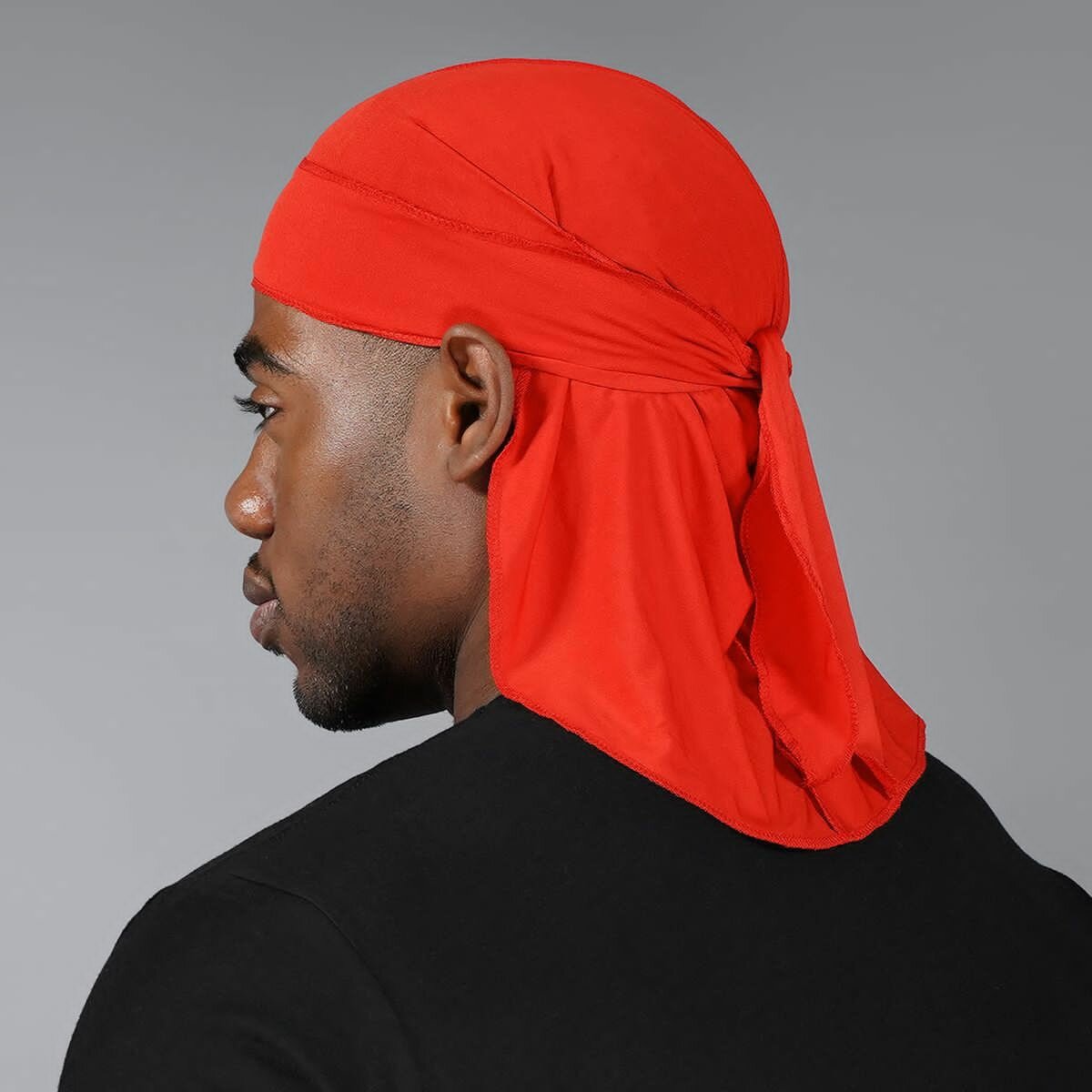 Durag en satin multicolore élégant