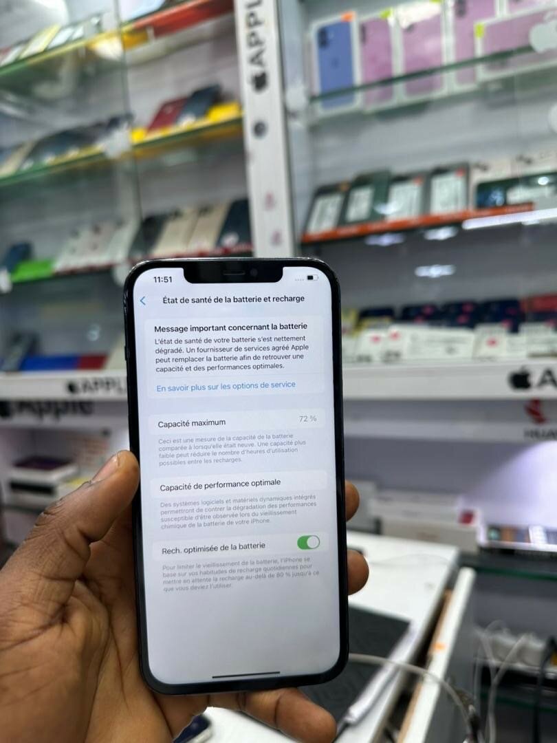 iPhone 12 Pro Max Bleu