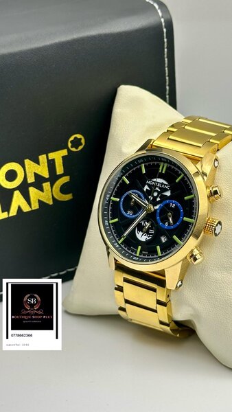 Montre Homme Élegante Dorée