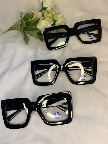 Lunettes oversize rectangulaires