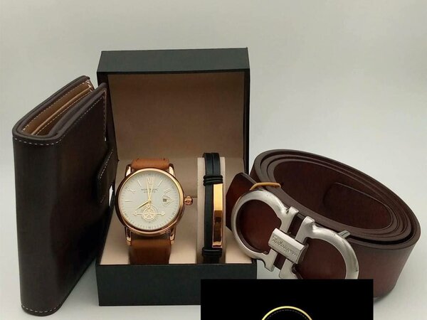 Cadran: portefeuille, bracelet, montre et bracelet en cuir