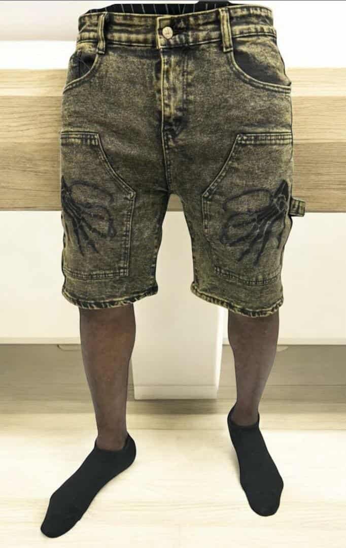Shorts en jean tendance homme