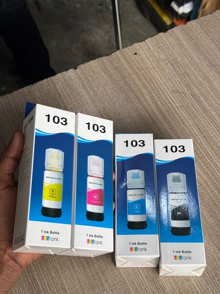 Lot de 4 encres pour imprimante