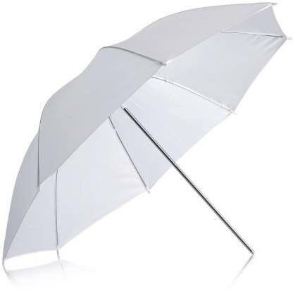 Pack of 3 White Umbrella Studio Light Set