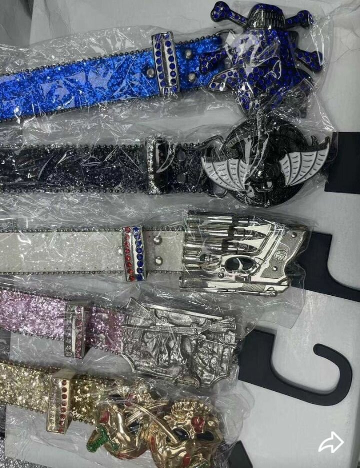 Ceintures Bling-bling Strass