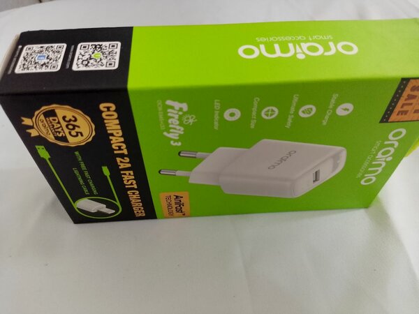 Oraimo Chargeur Rapide 2A Firefly 3
