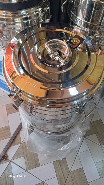 Grand conteneur inox alimentaire