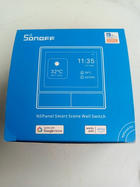 NS panel température sonoff