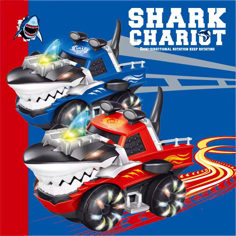 Voiture Shark Chariot Lumière et Son