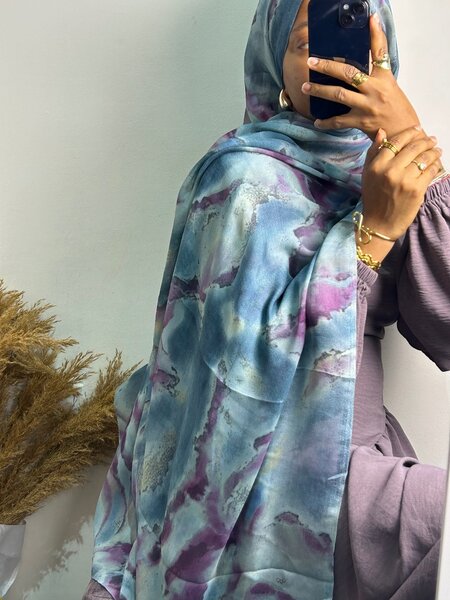 Foulard mabré