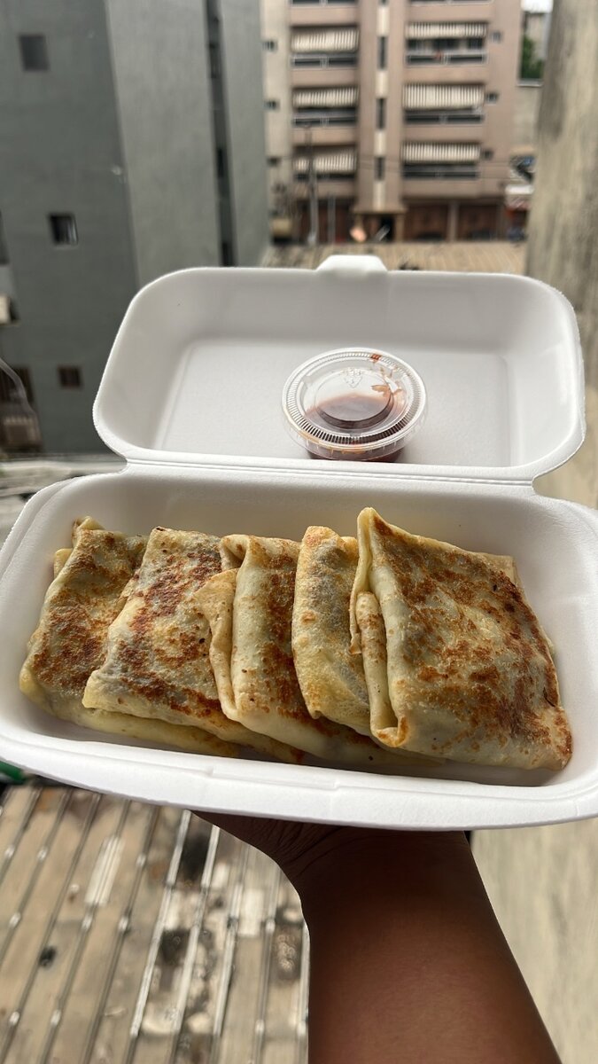 Crêpes au jambon et fromage