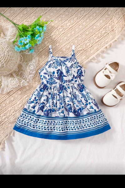 Robe d'été fleurie fille