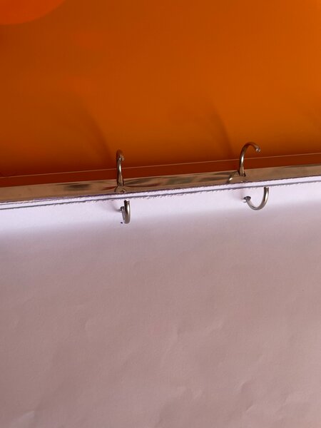 A4 Orange Ring Binder