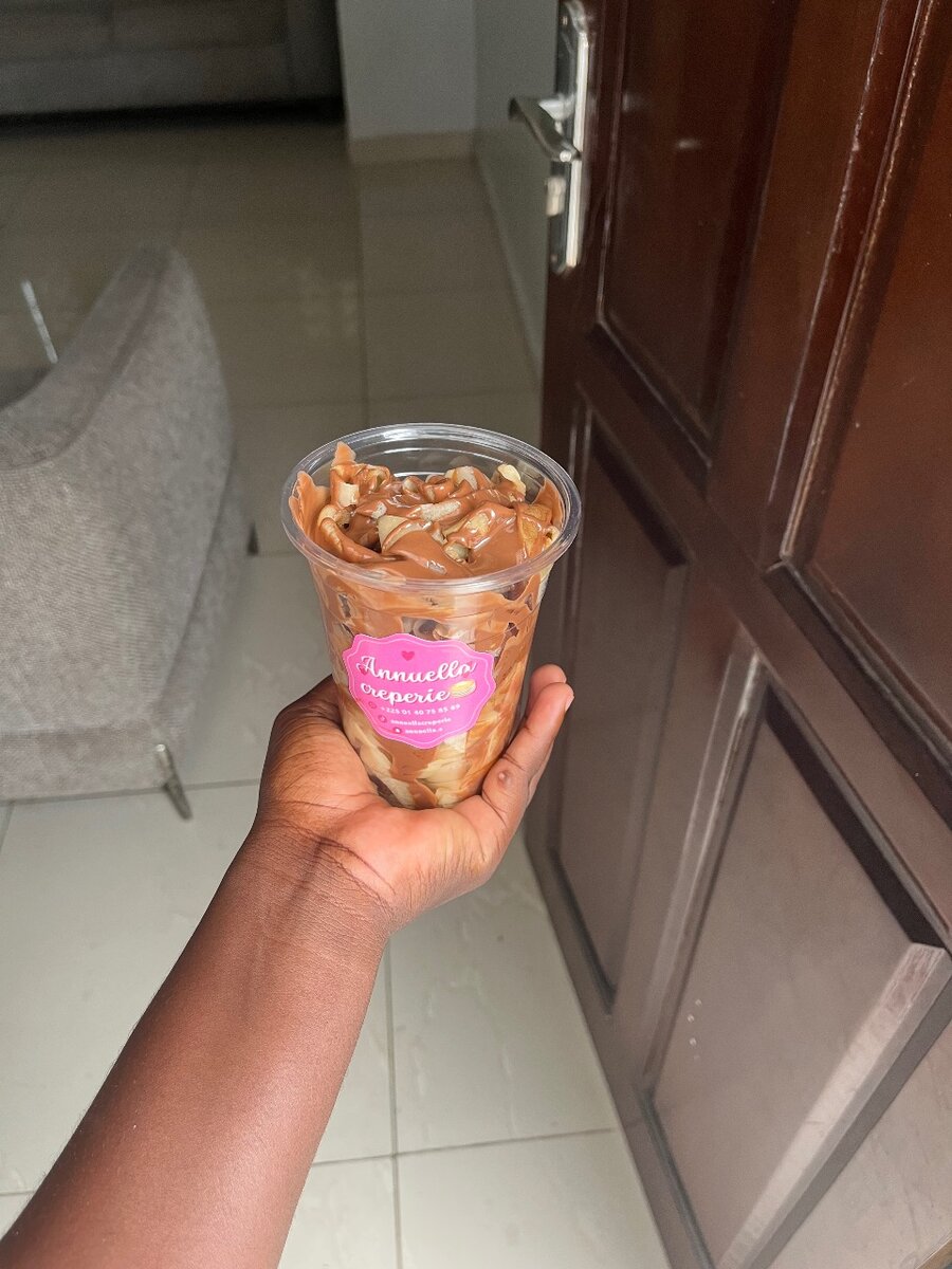 Fetucine de crepe au Nutella