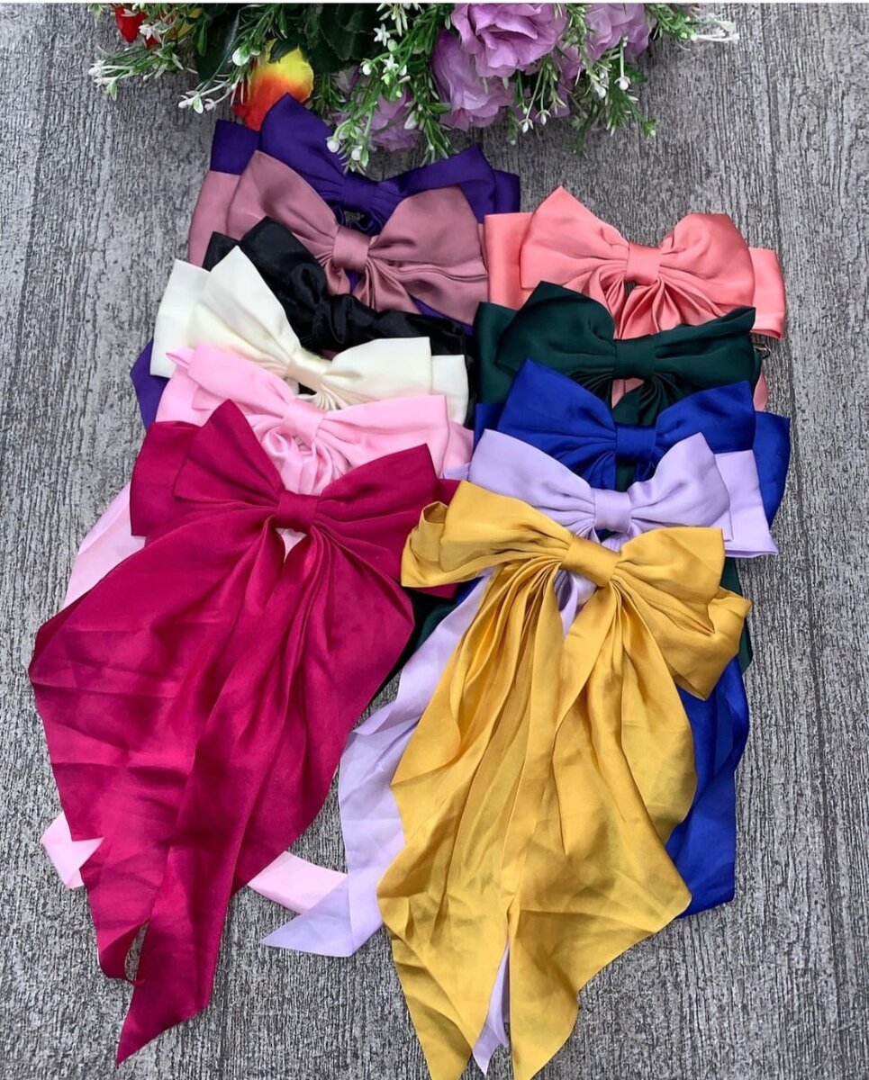 nœud à cheveux élégant