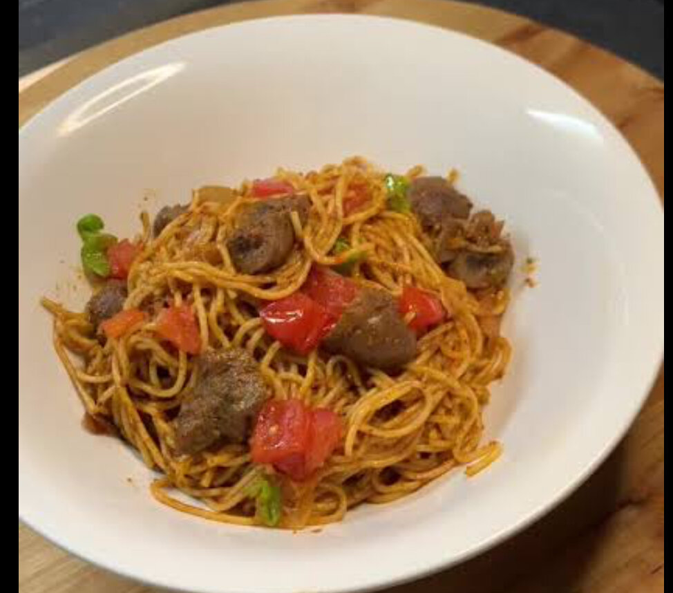 Spaghetti rognon Diallo