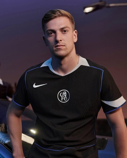 Maillot de football noir homme