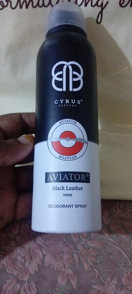 Déodorant Aviator Cuir Noir