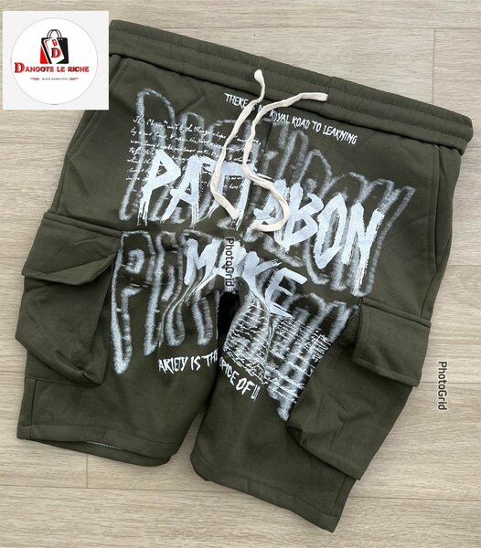 Shorts cargo décontracté homme