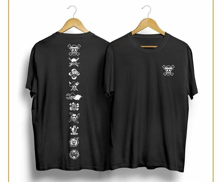 T-shirt imprimé anime unisexe