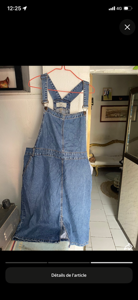 Robe Salopette en Jean