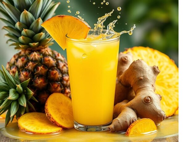 Pineapple Ginger Juice 500ml