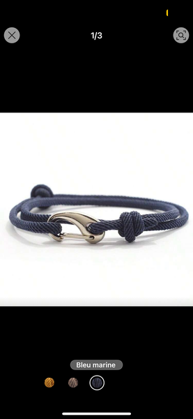 Bracelet en corde élégant