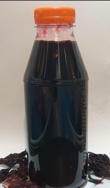 Jus de bissap rafraîchissant