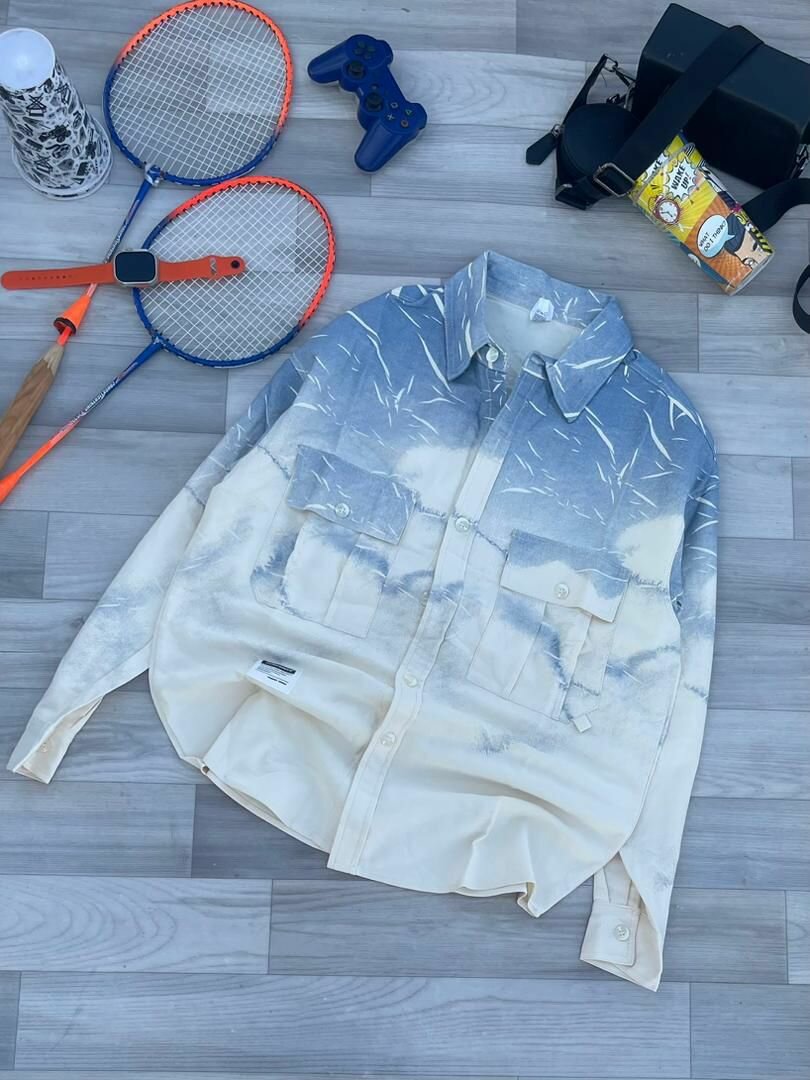 Chemise dégradée tendance