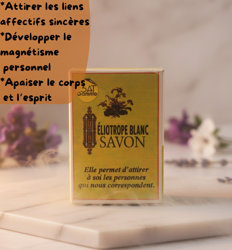 Savon Héliotrope Blanc