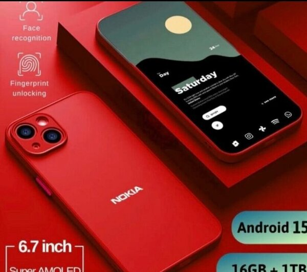 Smartphone Nokia 6.7" Android 15