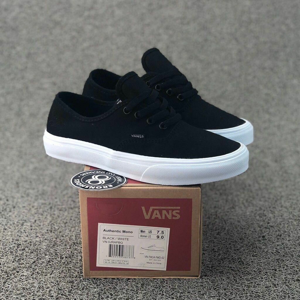 Vans Authentic Mono Noires