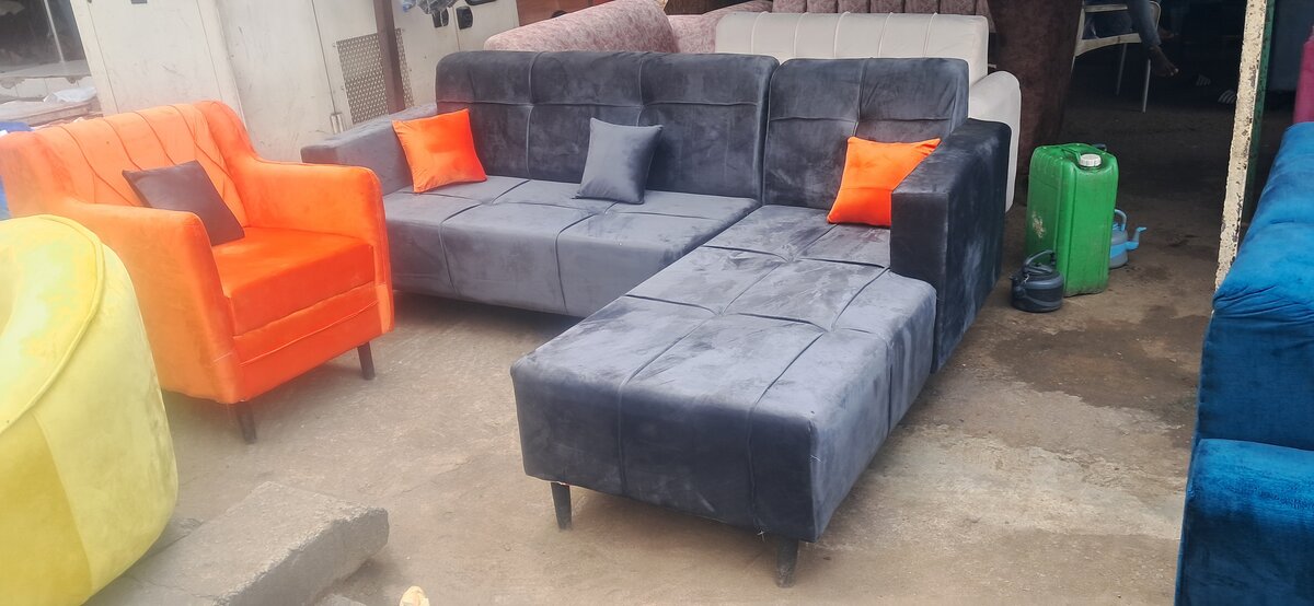 Canapé d'angle modulable chic