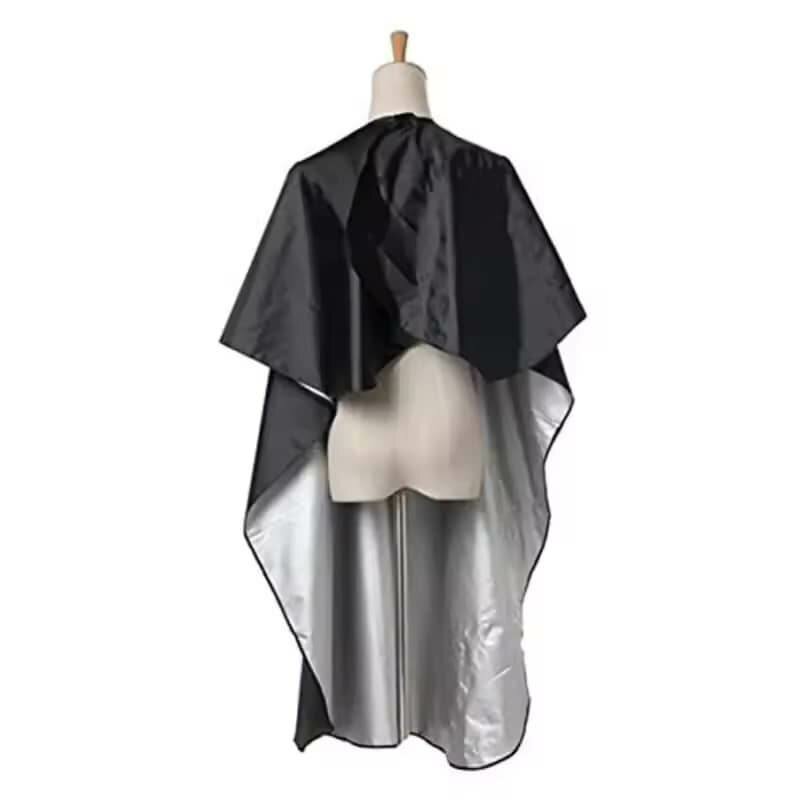 Tablier de coiffure unisexe imperméable avec fermeture à pre