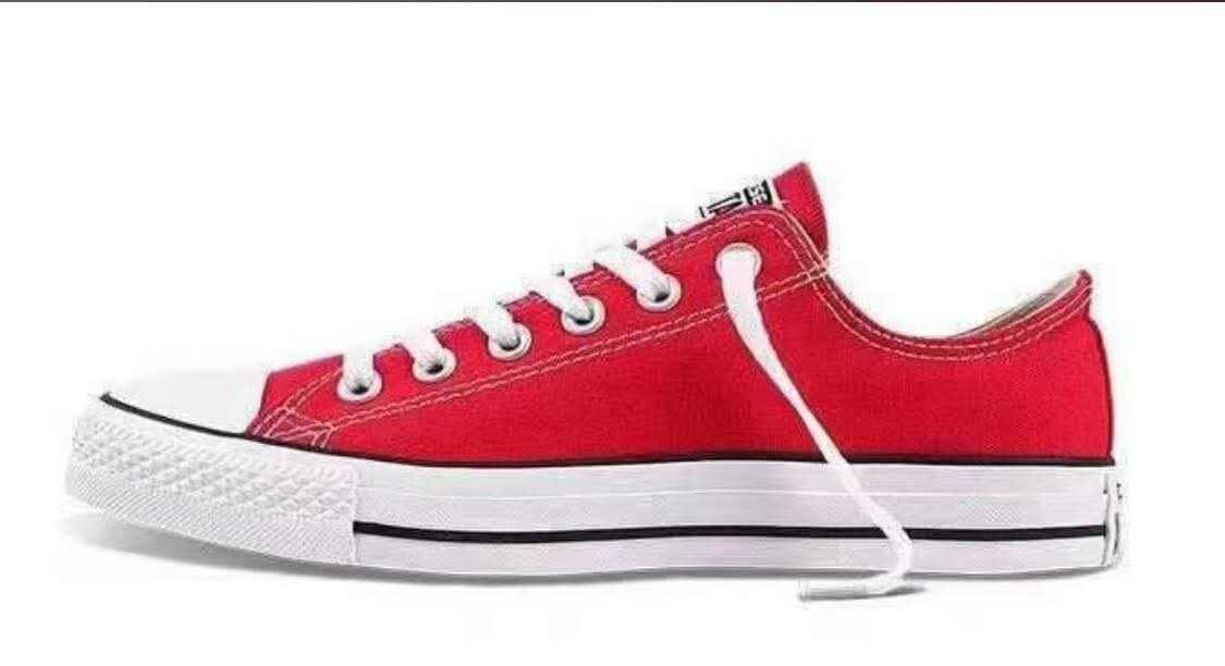 Baskets Converse rouges