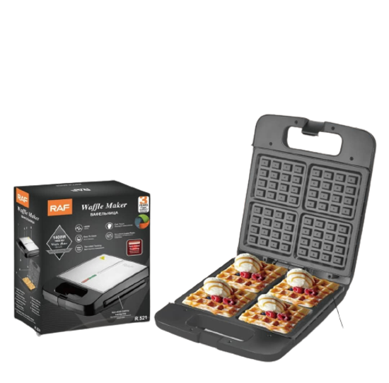 Gaufrier électrique RAF R521 4 tranches 1400W