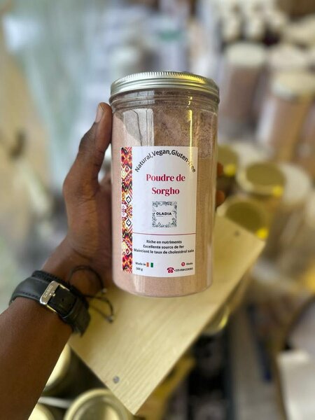 Poudre de Sorgho Naturelle