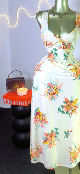 Robe été à fleurs