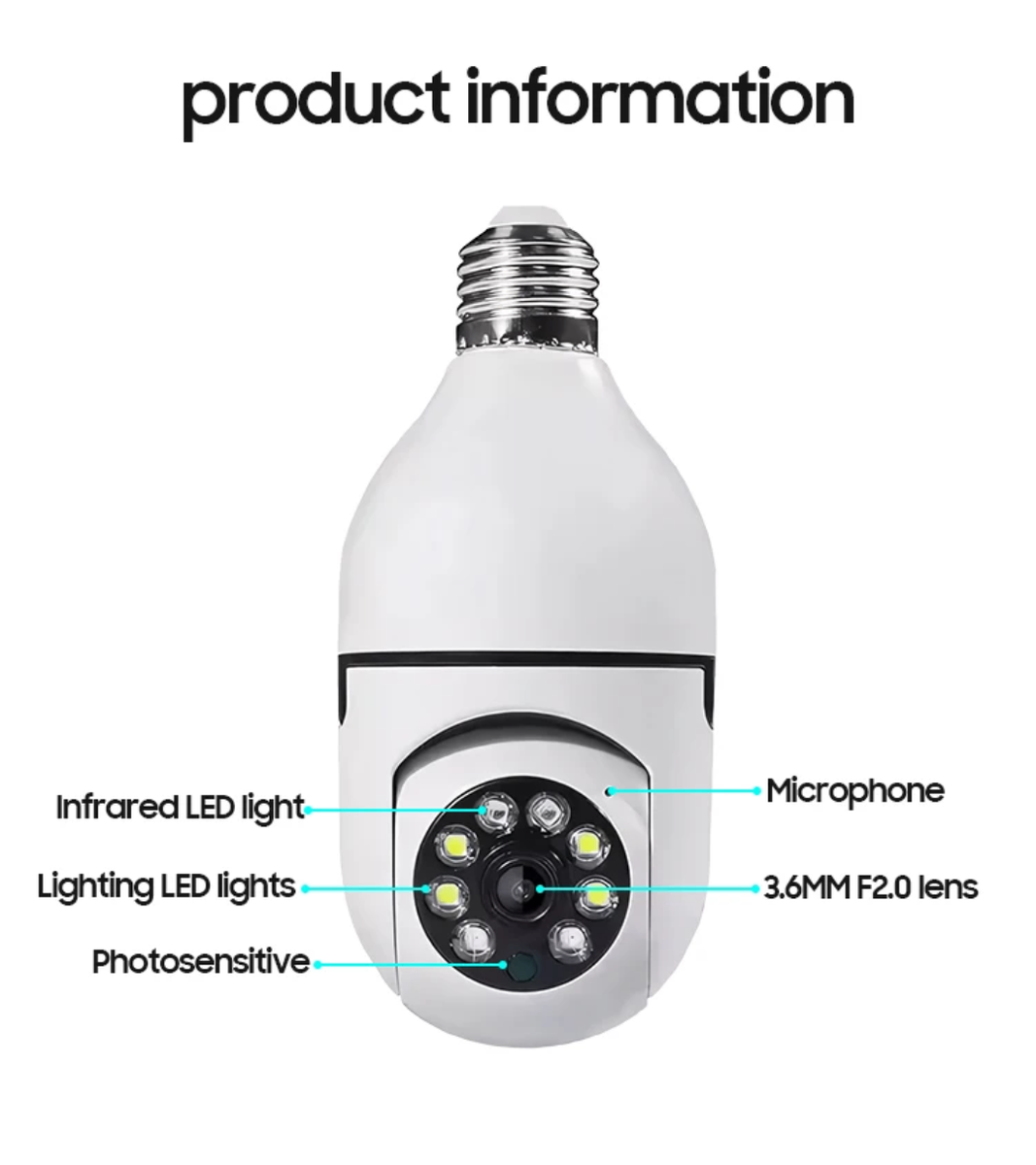 Caméra WiFi HD Intelligente